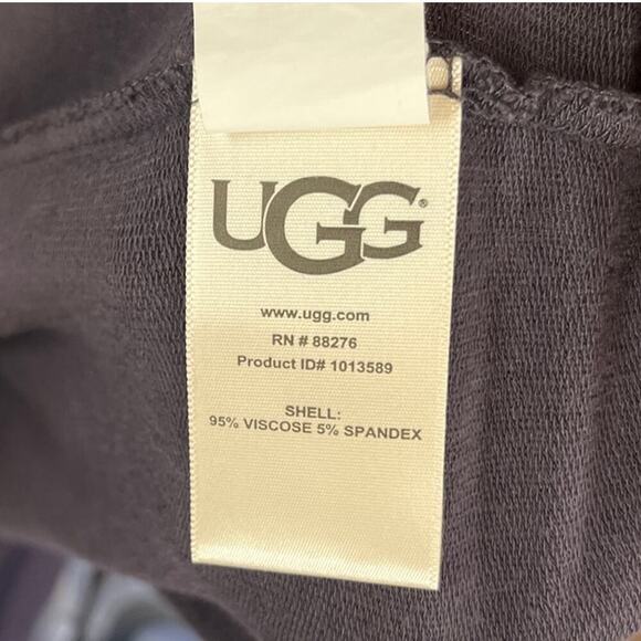UGG W Marion Open Front Long Cardigan Size Medium/Large Duster High Low Hem Soft - Picture 6 of 7